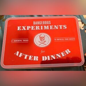 Dangerous Experiments For After Dinner Game